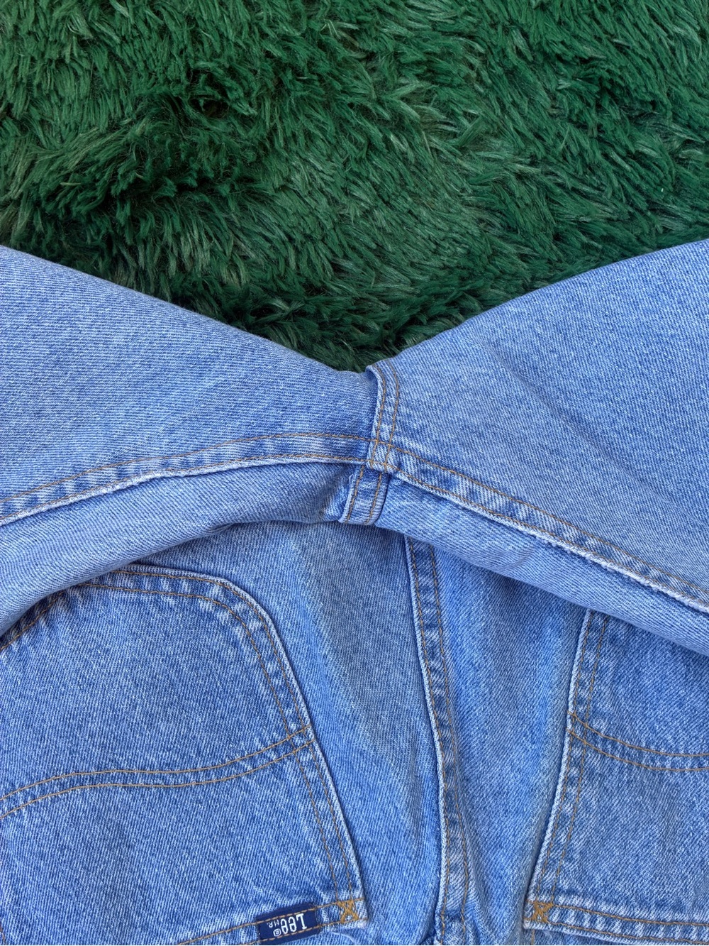 Vintage 80s/90s Lee High Waisted Tapered Leg Pleated Mom Jeans 28Wx28.5L - Picture 8 of 15